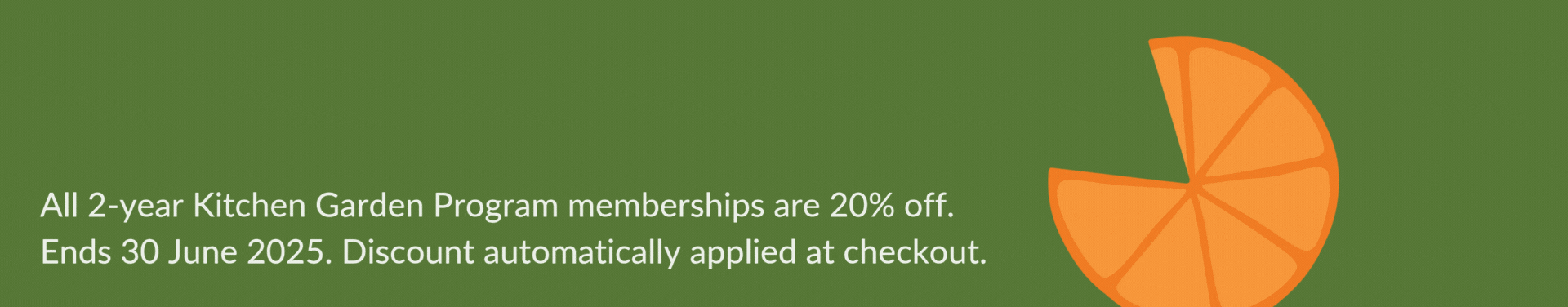 20 percent off
