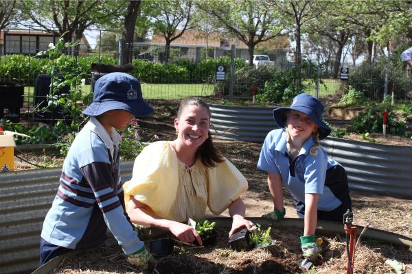 Unity College (SA) received a sponsored Kitchen Garden Program membership and infrastructure grant from Costa Group last year.